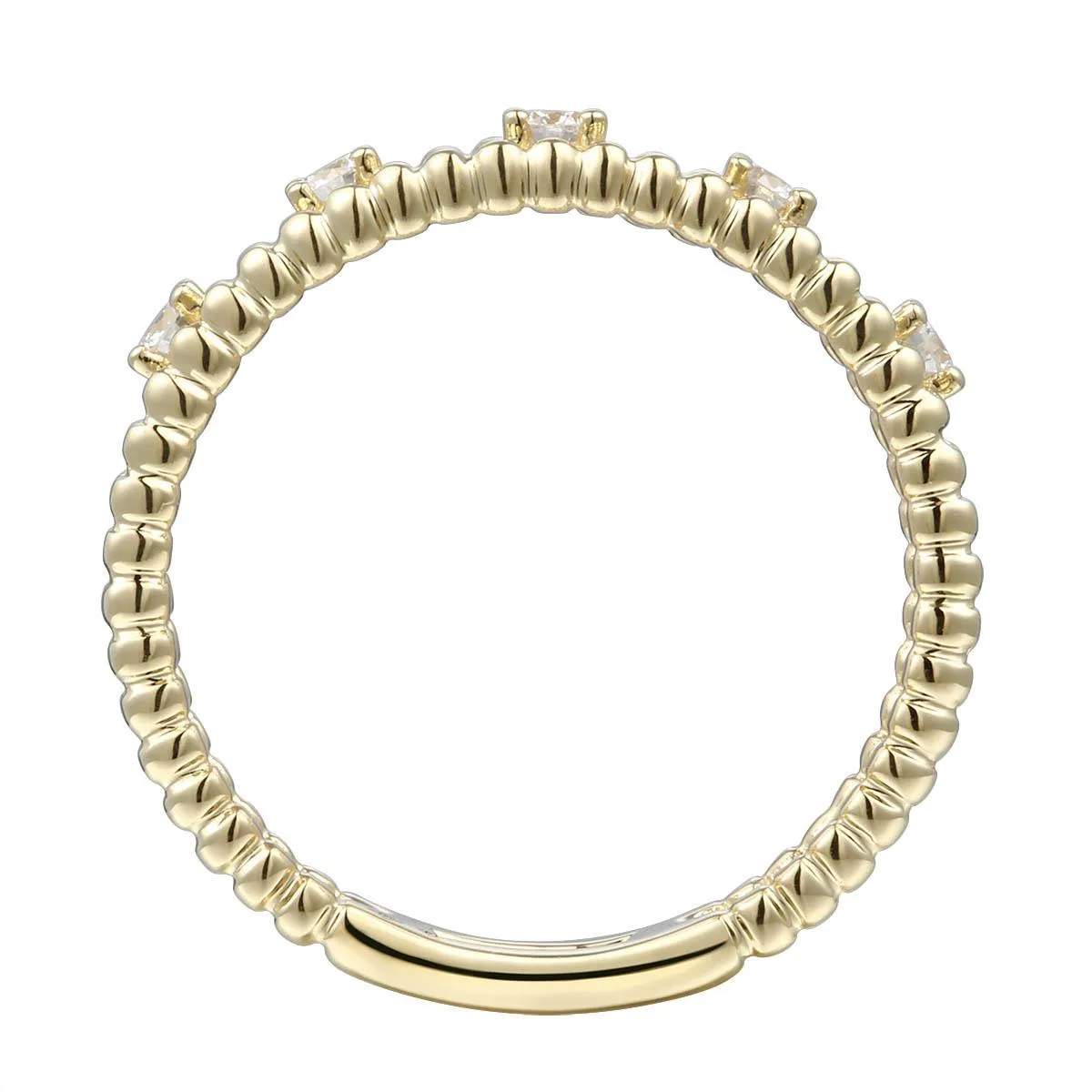 0.20carat Three Row Middle Row Diamond Ring