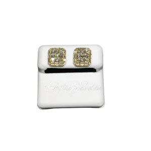 10K Gold Diamond Earrings
