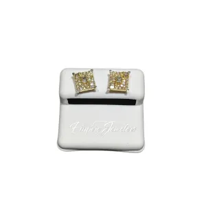 10K Gold Diamond Earrings