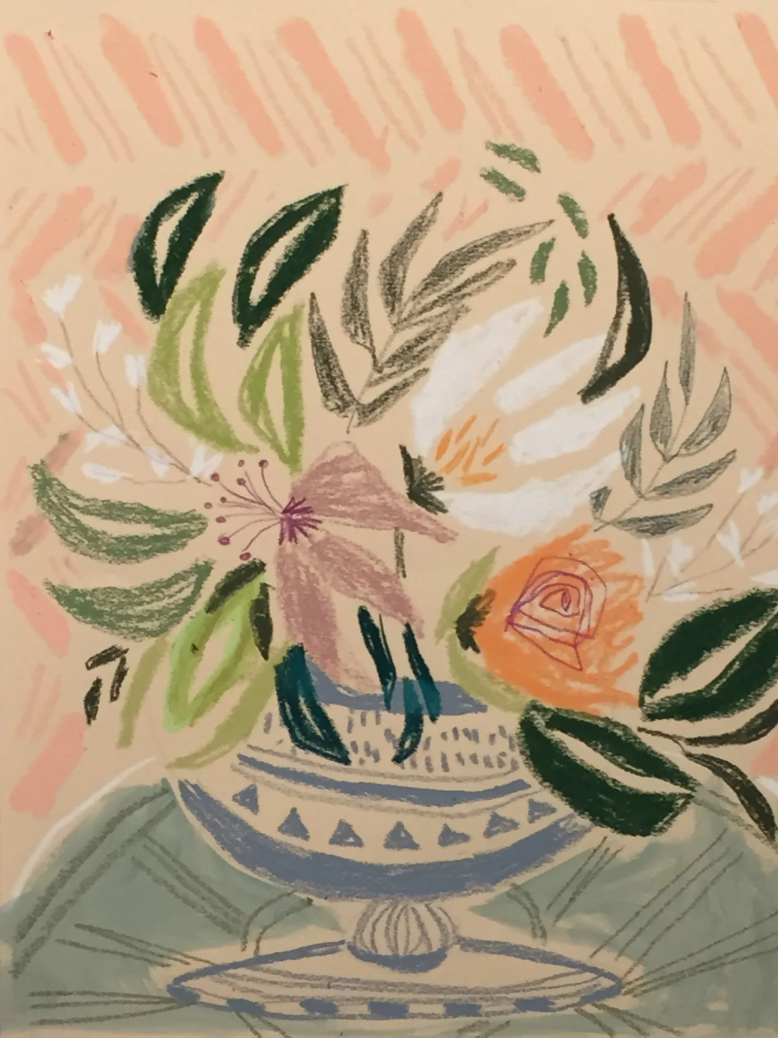 11x14 FLOWERS FOR BARBARA