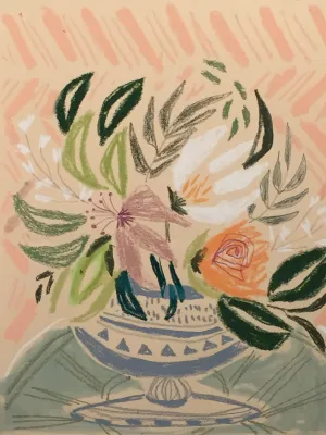 11x14 FLOWERS FOR BARBARA