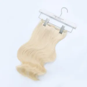 120G Platinum Blonde 60# Clip in Hair Extensions