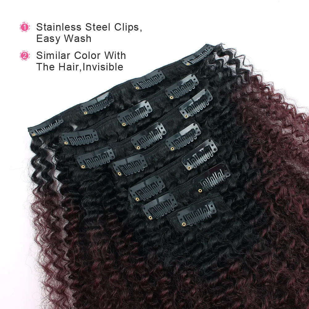 14 Inch Hair Extensions | Clip in Hair Extensions for Black Women