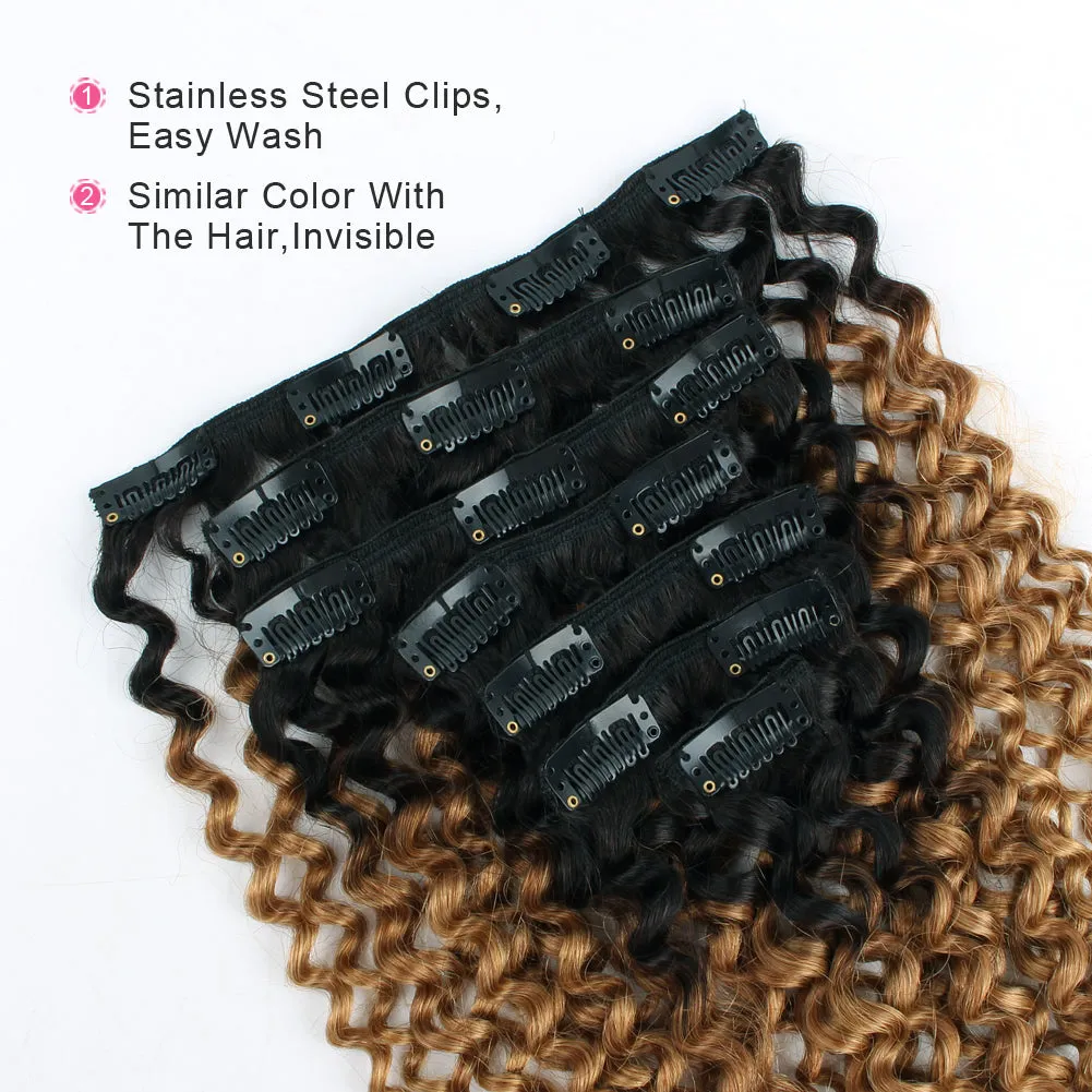 14 Inch Hair Extensions | Clip in Hair Extensions for Black Women