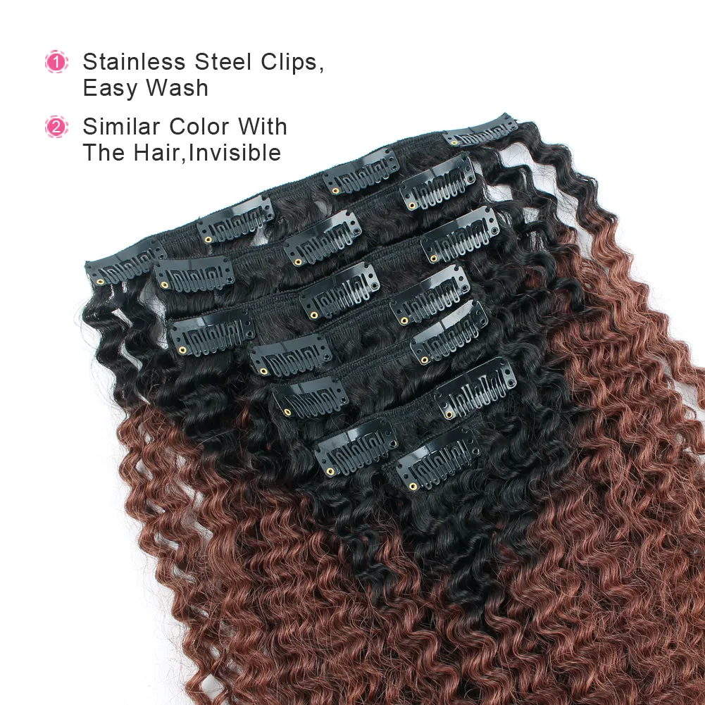 14 Inch Hair Extensions | Clip in Hair Extensions for Black Women