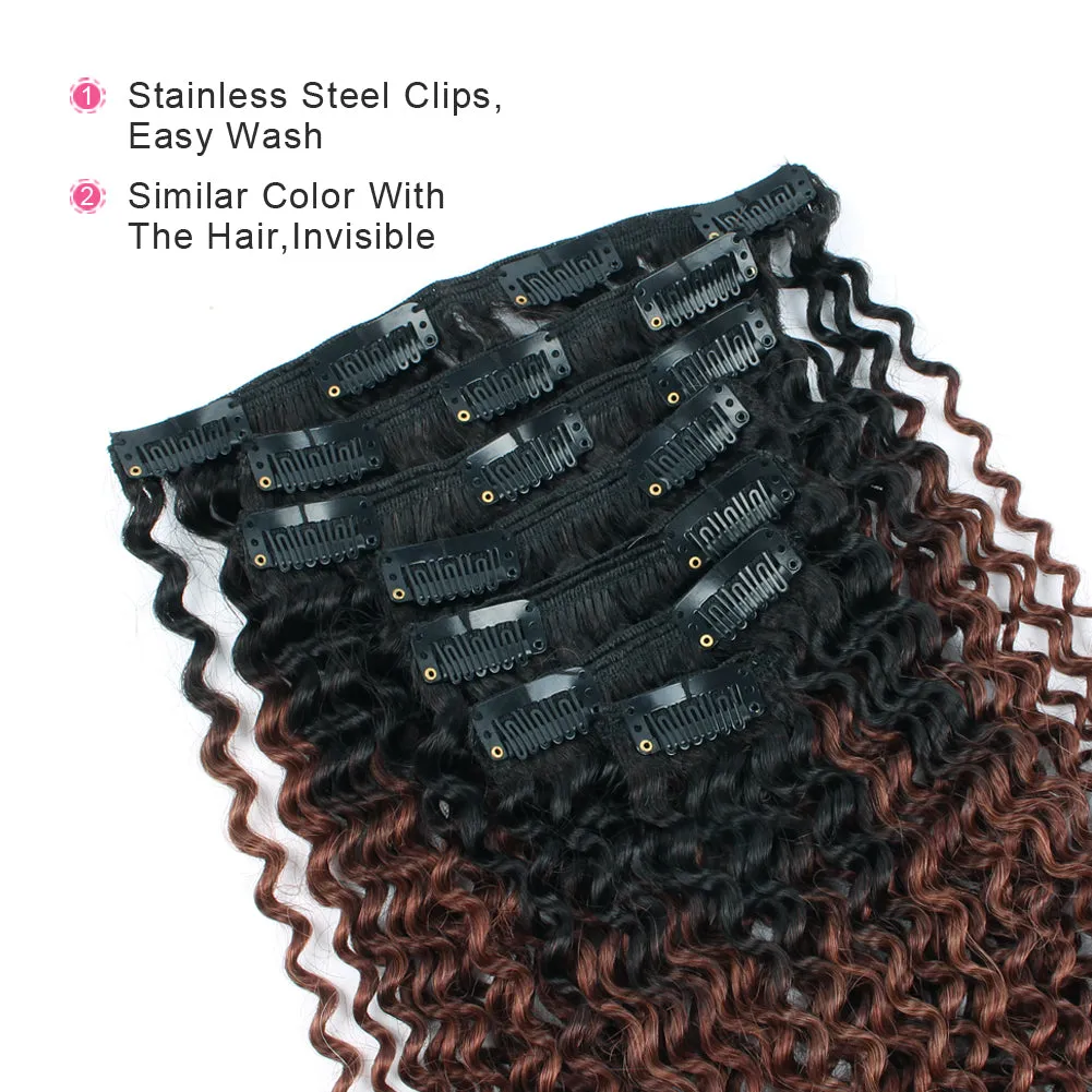 14 Inch Hair Extensions | Clip in Hair Extensions for Black Women