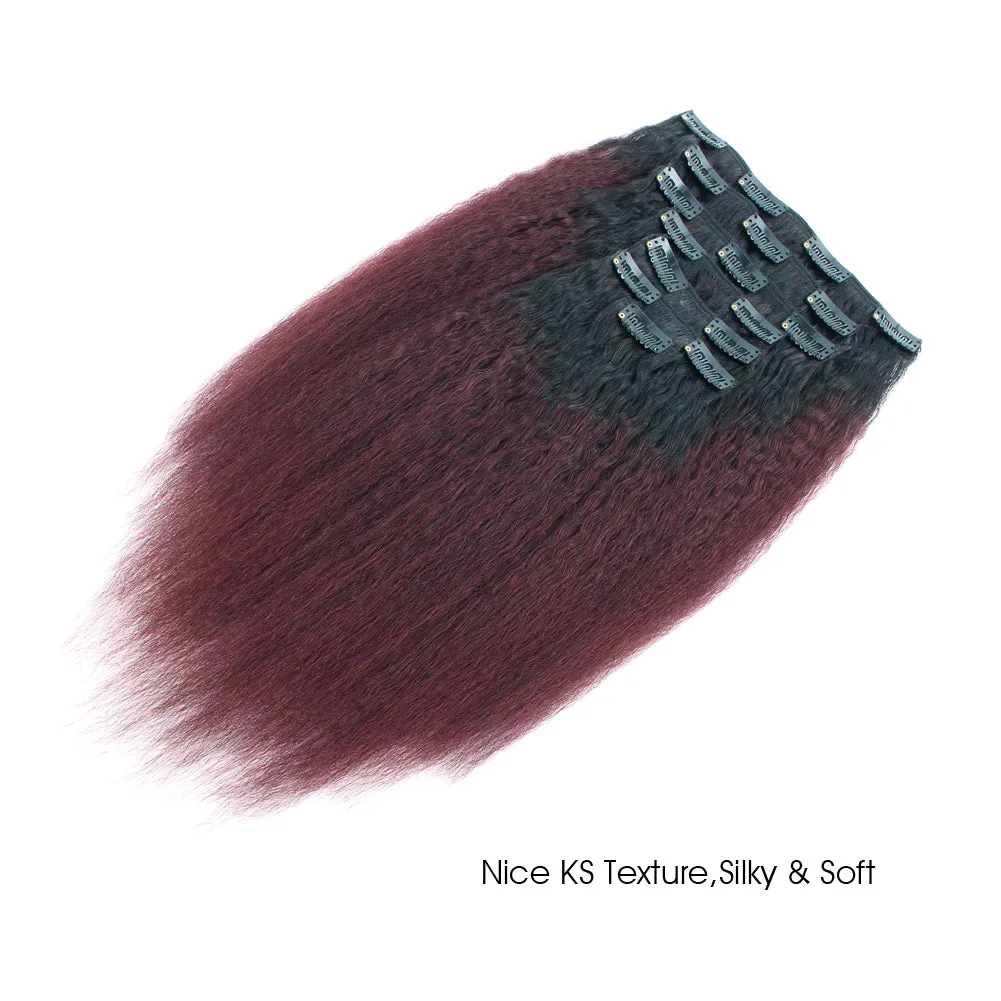 14 Inch Hair Extensions | Clip in Hair Extensions for Black Women