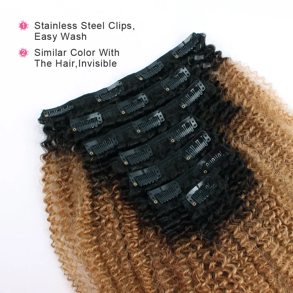 14 Inch Hair Extensions | Clip in Hair Extensions for Black Women