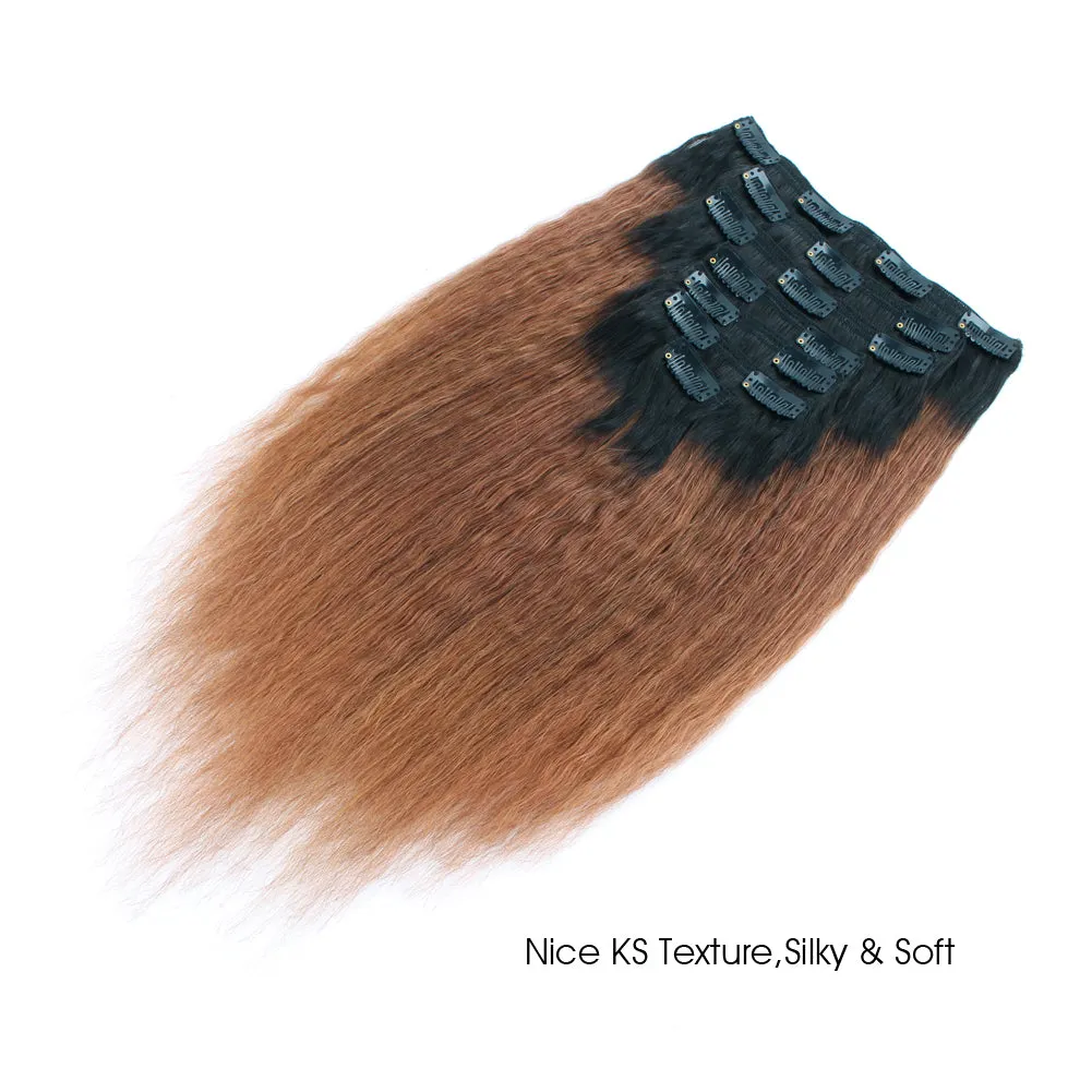14 Inch Hair Extensions | Clip in Hair Extensions for Black Women