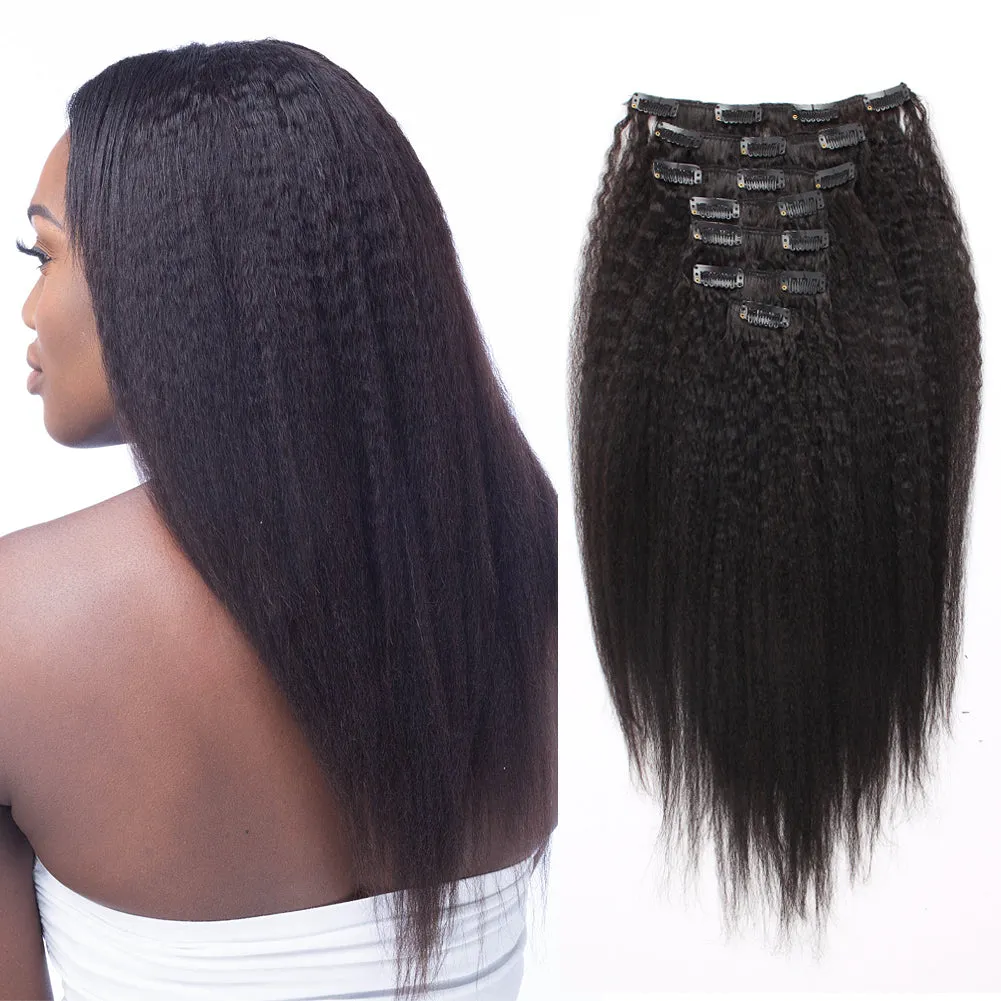 14 Inch Hair Extensions | Clip in Hair Extensions for Black Women
