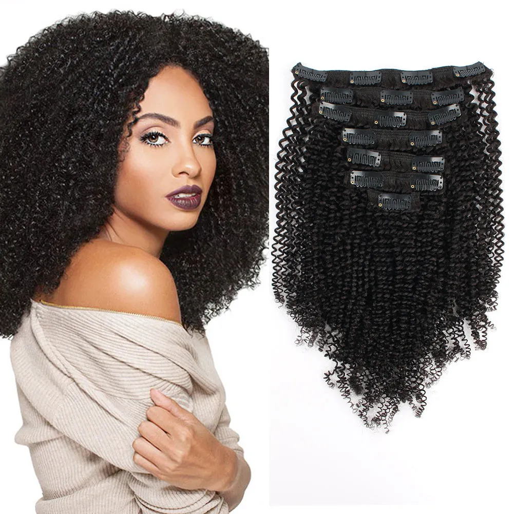 14 Inch Hair Extensions | Clip in Hair Extensions for Black Women