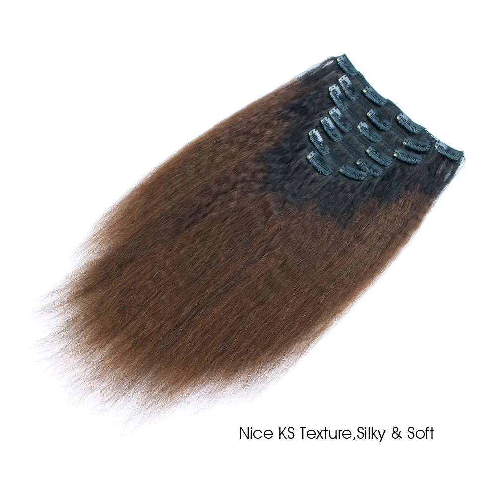 14 Inch Hair Extensions | Clip in Hair Extensions for Black Women