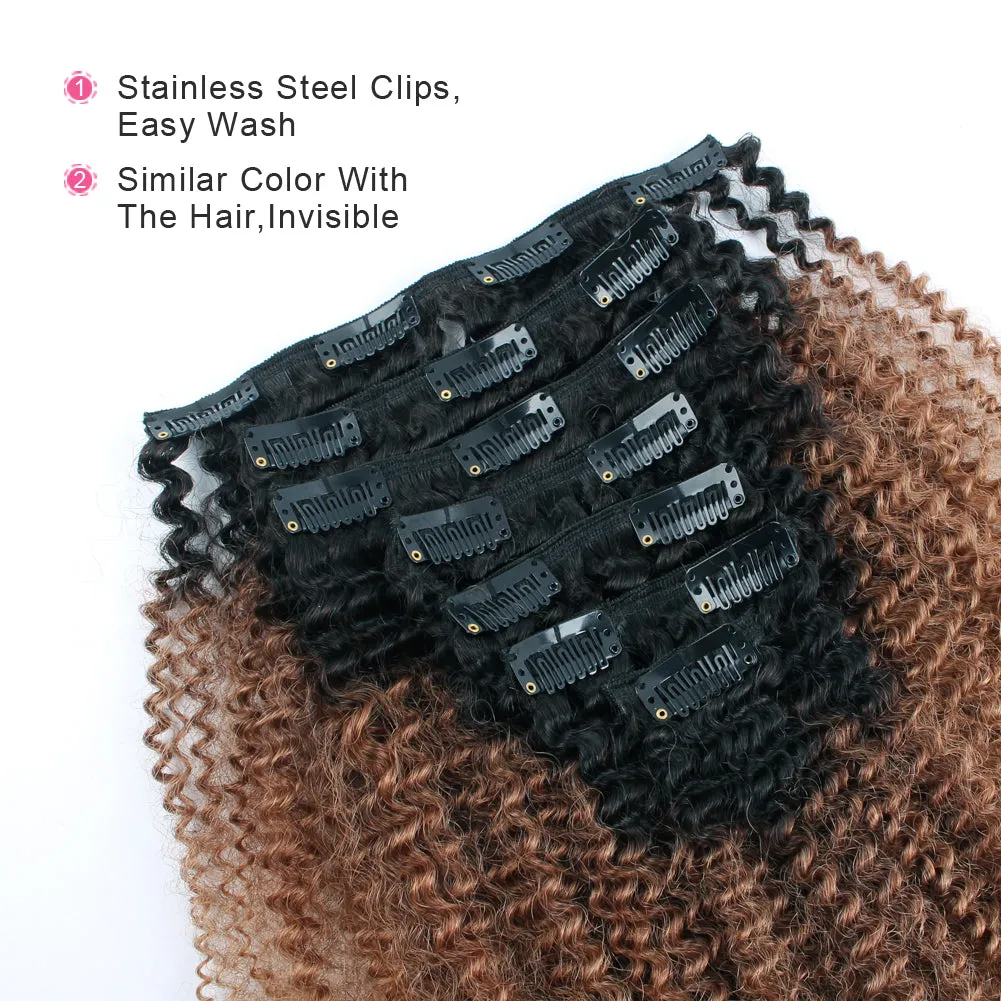 14 Inch Hair Extensions | Clip in Hair Extensions for Black Women