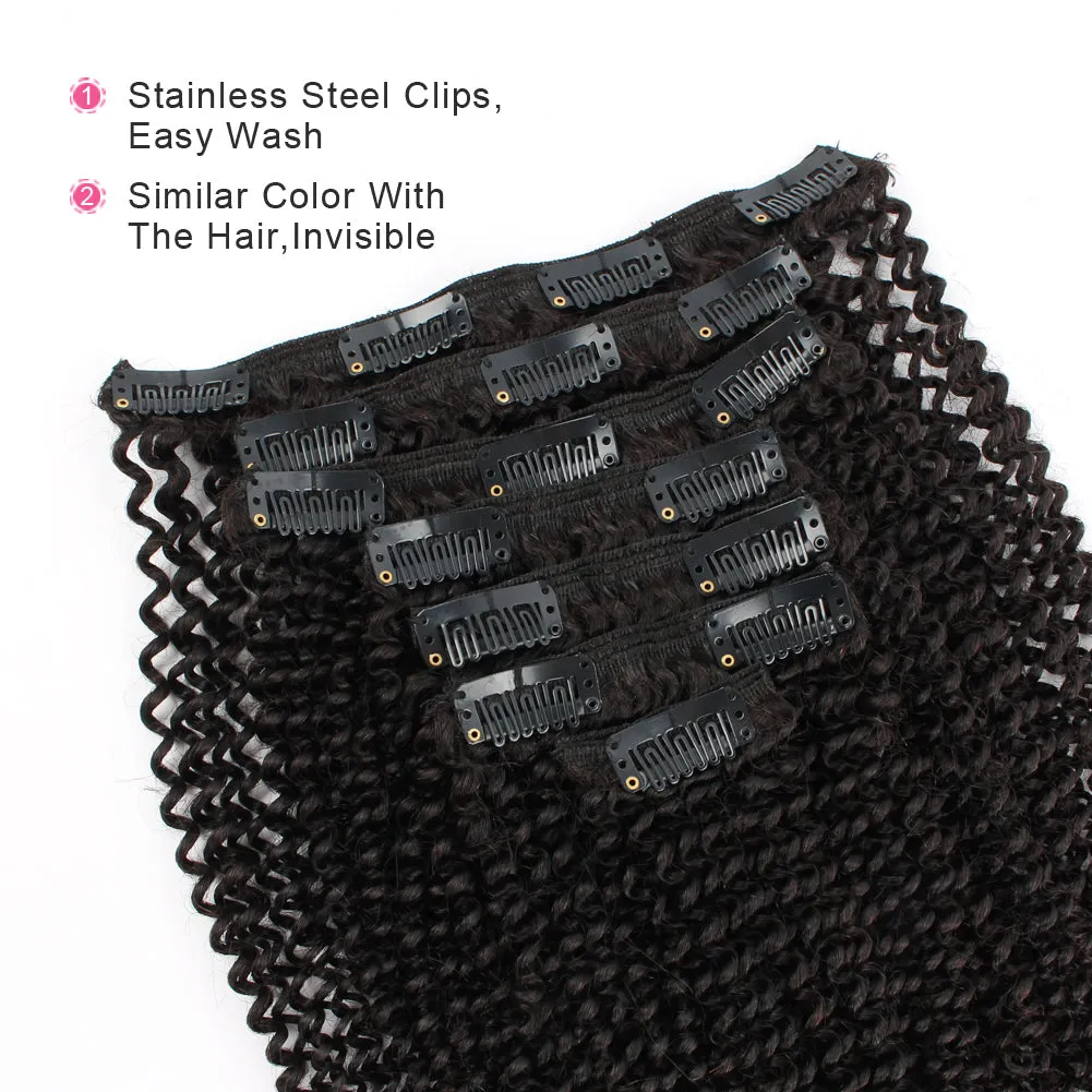 14 Inch Hair Extensions | Clip in Hair Extensions for Black Women