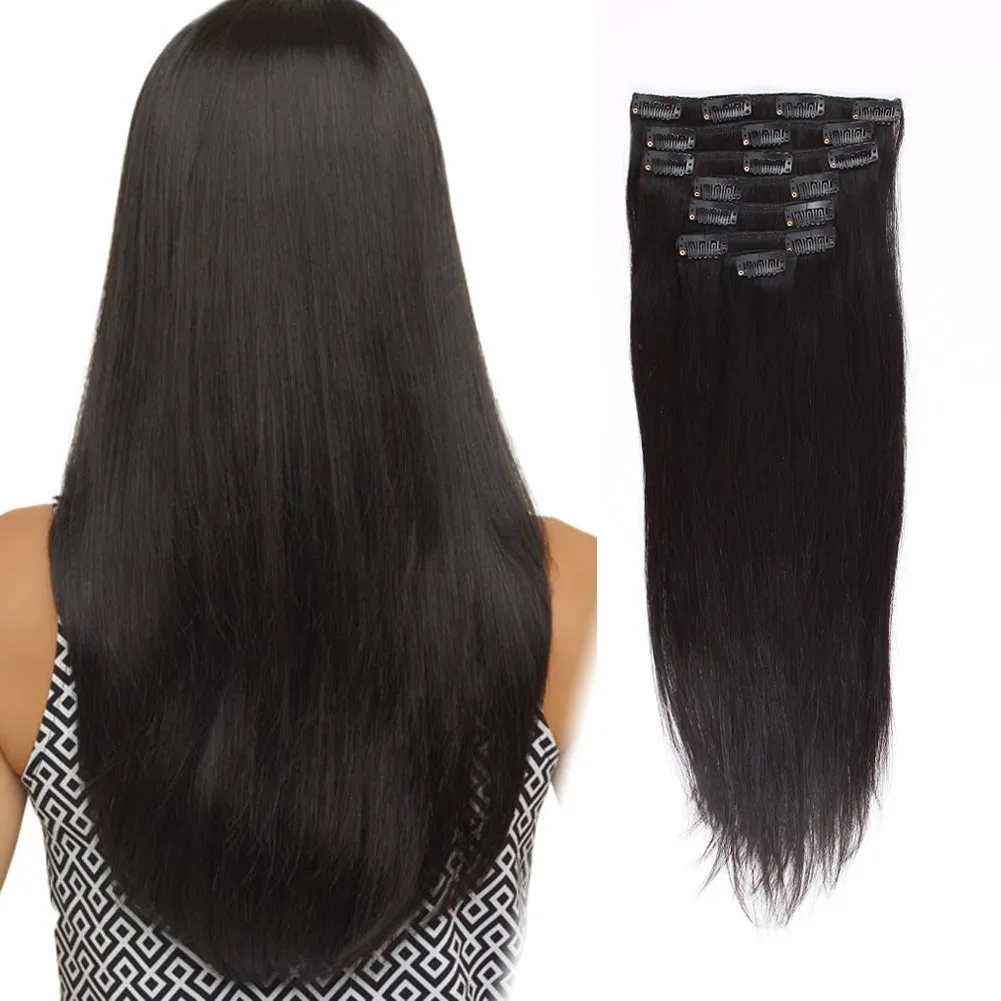 14 Inch Hair Extensions | Clip in Hair Extensions for Black Women