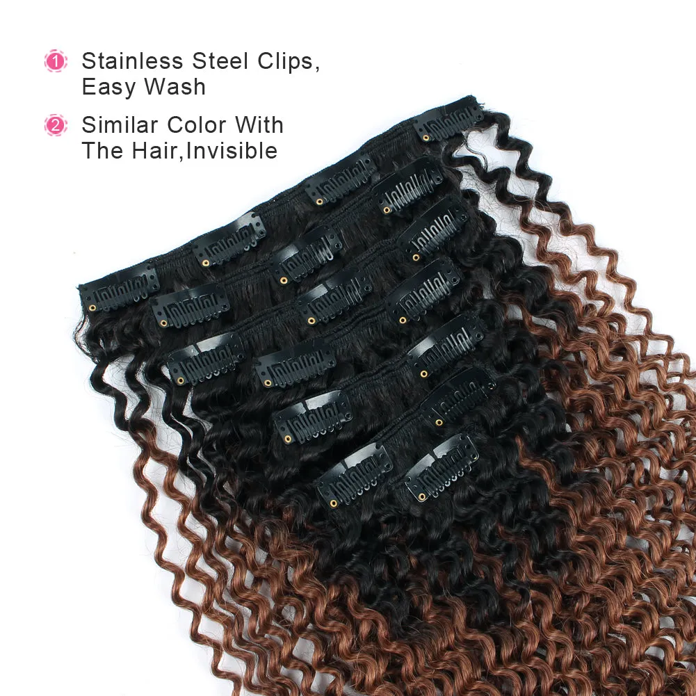 14 Inch Hair Extensions | Clip in Hair Extensions for Black Women