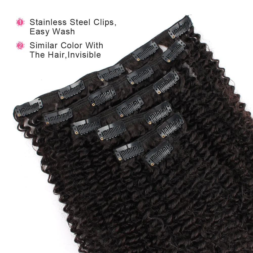 14 Inch Hair Extensions | Clip in Hair Extensions for Black Women