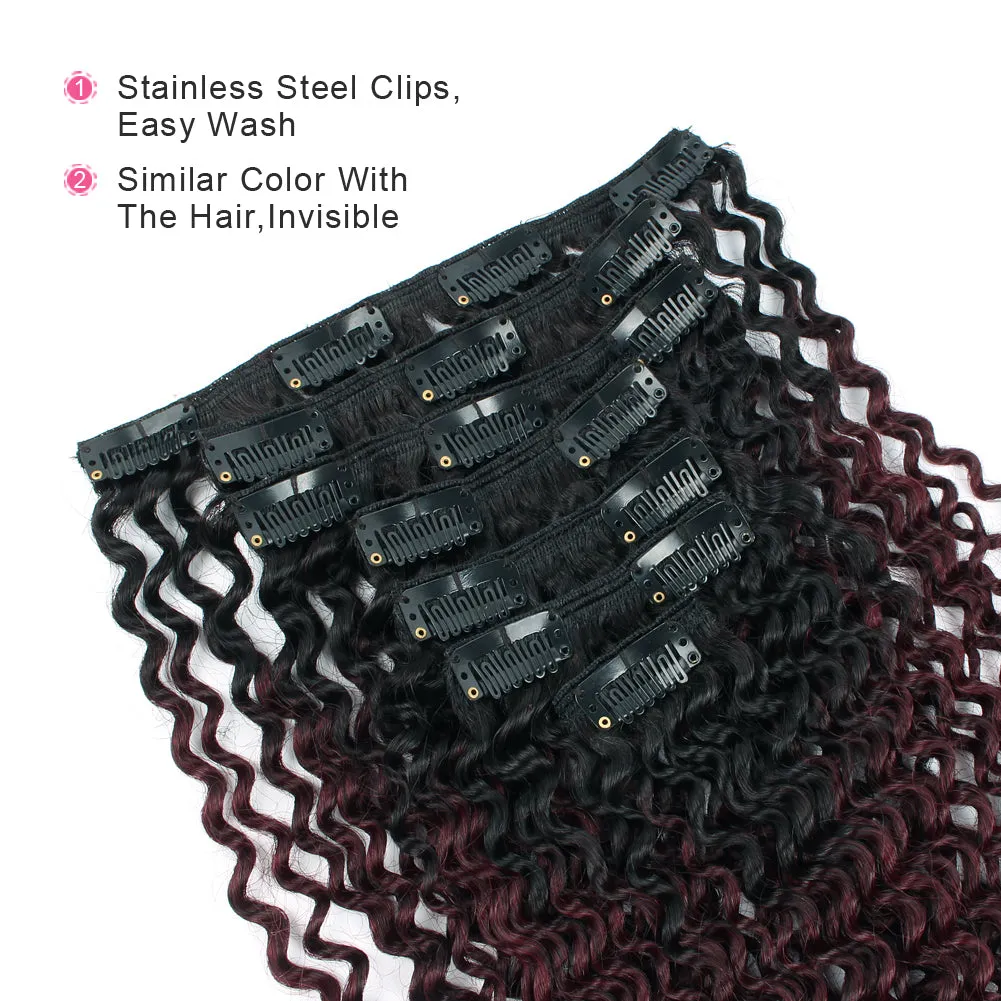 14 Inch Hair Extensions | Clip in Hair Extensions for Black Women