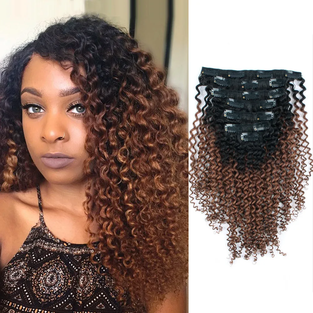 14 Inch Hair Extensions | Clip in Hair Extensions for Black Women