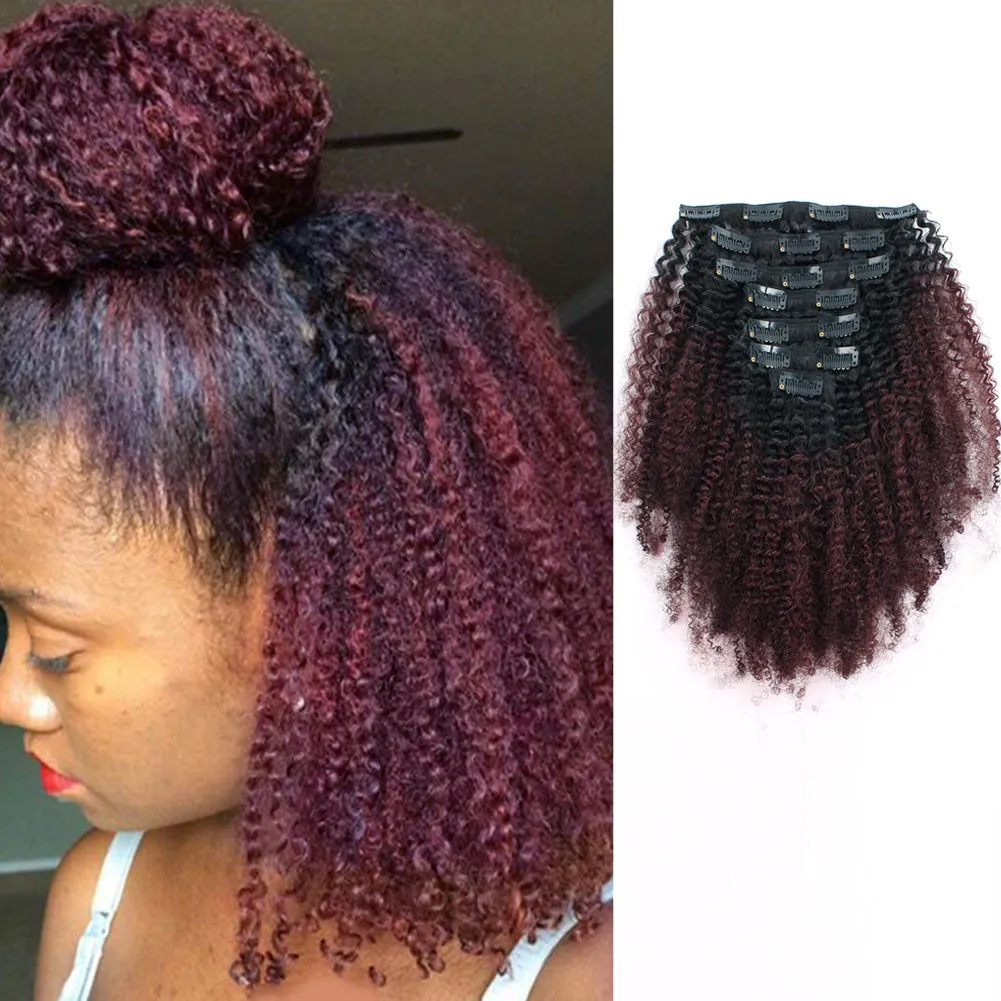 14 Inch Hair Extensions | Clip in Hair Extensions for Black Women