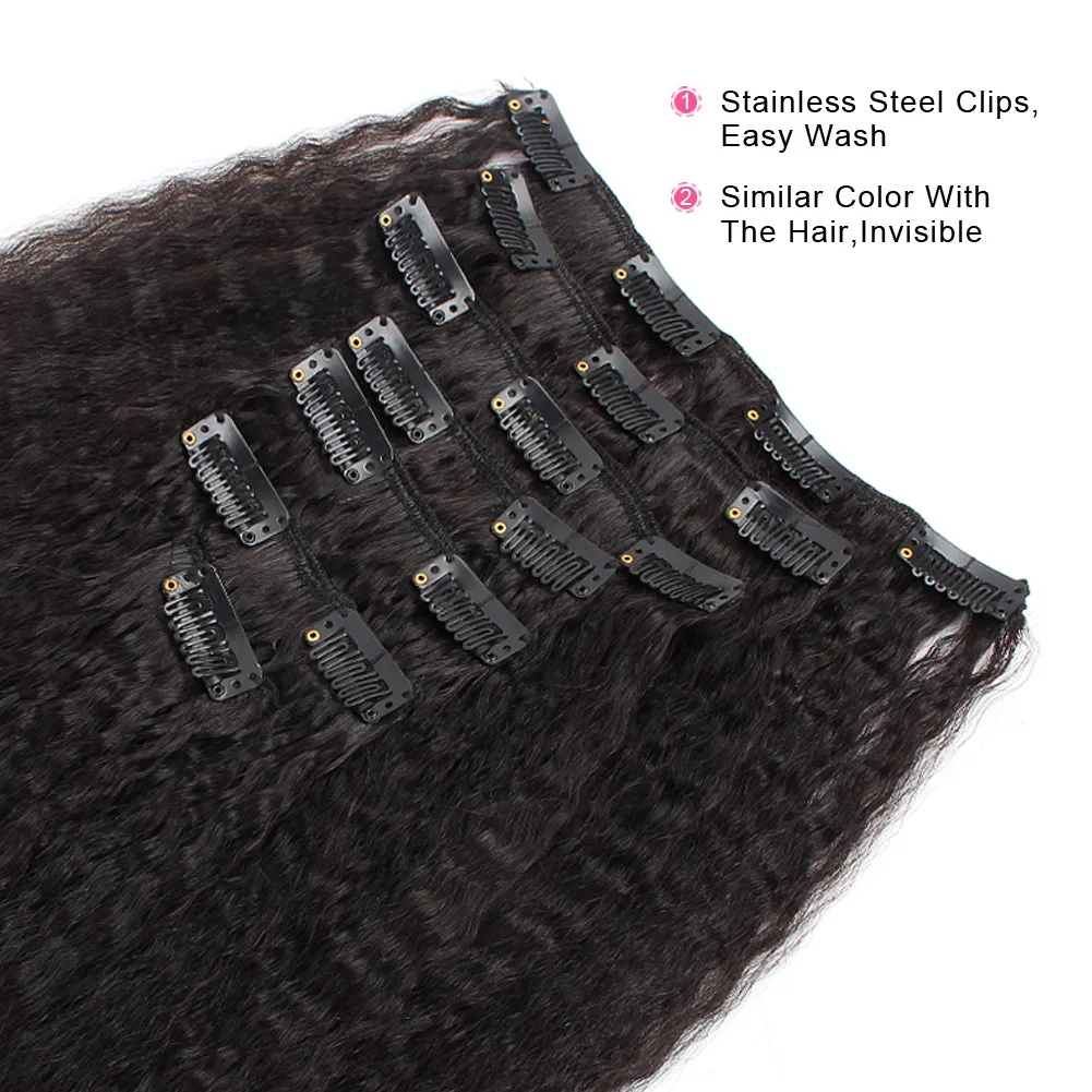 14 Inch Hair Extensions | Clip in Hair Extensions for Black Women