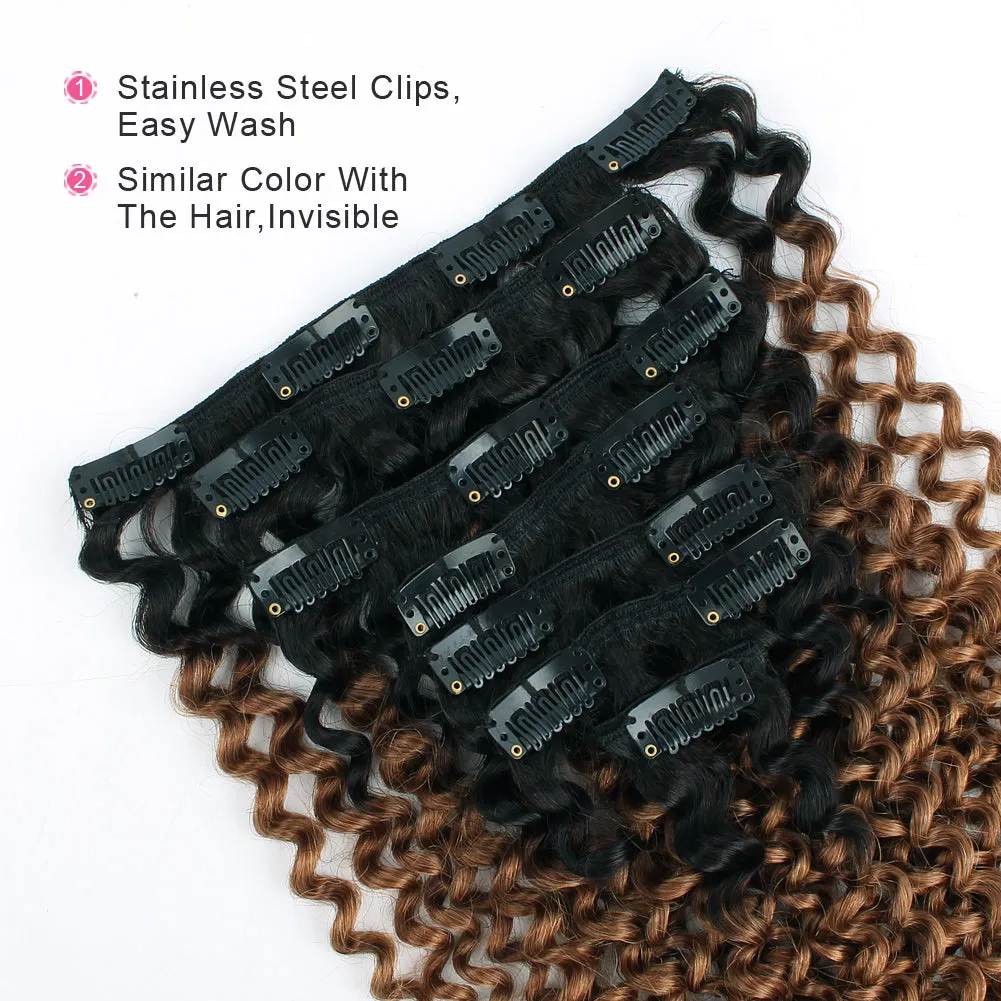 14 Inch Hair Extensions | Clip in Hair Extensions for Black Women