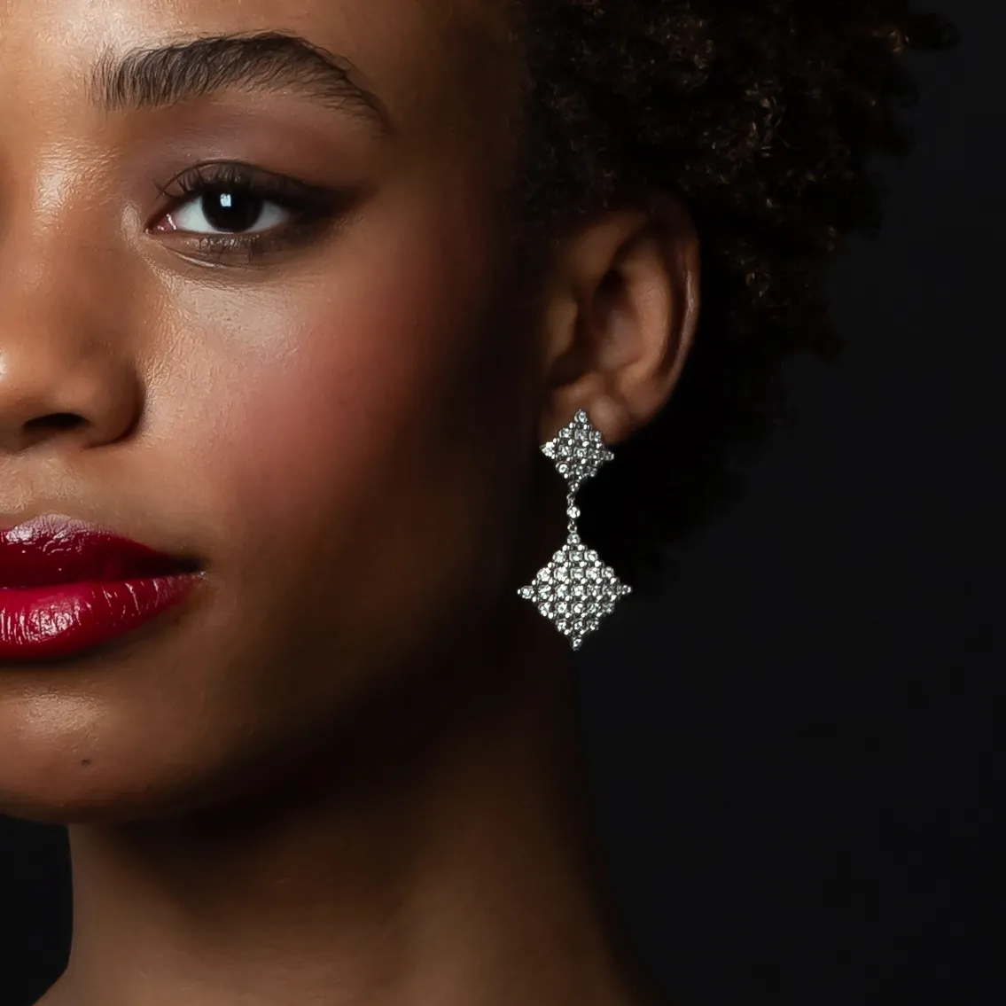 14K Gold & 1.0 TCW Lab-Grown Diamond Drop Earrings