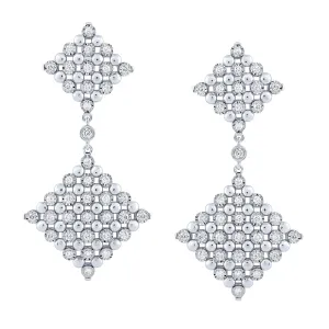 14K Gold & 1.0 TCW Lab-Grown Diamond Drop Earrings
