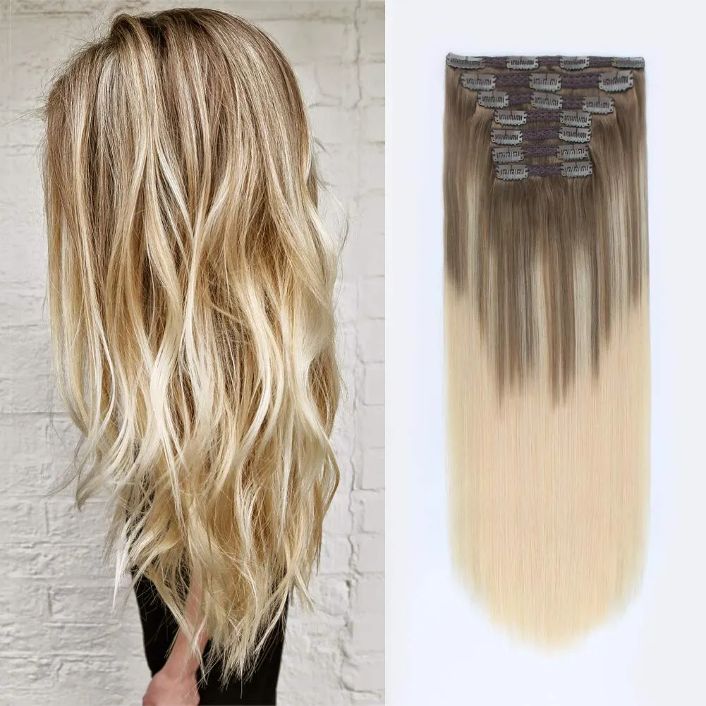18 Inch Hair Extensions | Full Head Clip In Hair Extensions