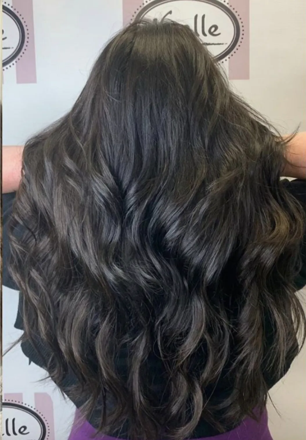 #1B Light Jett Black  (New Pull Thru Design) 100 gram pack New Virgin Hair
