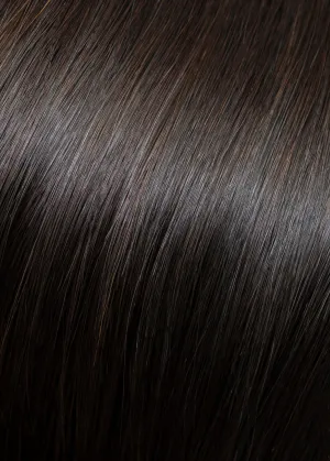 #1B Light Jett Black  (New Pull Thru Design) 100 gram pack New Virgin Hair