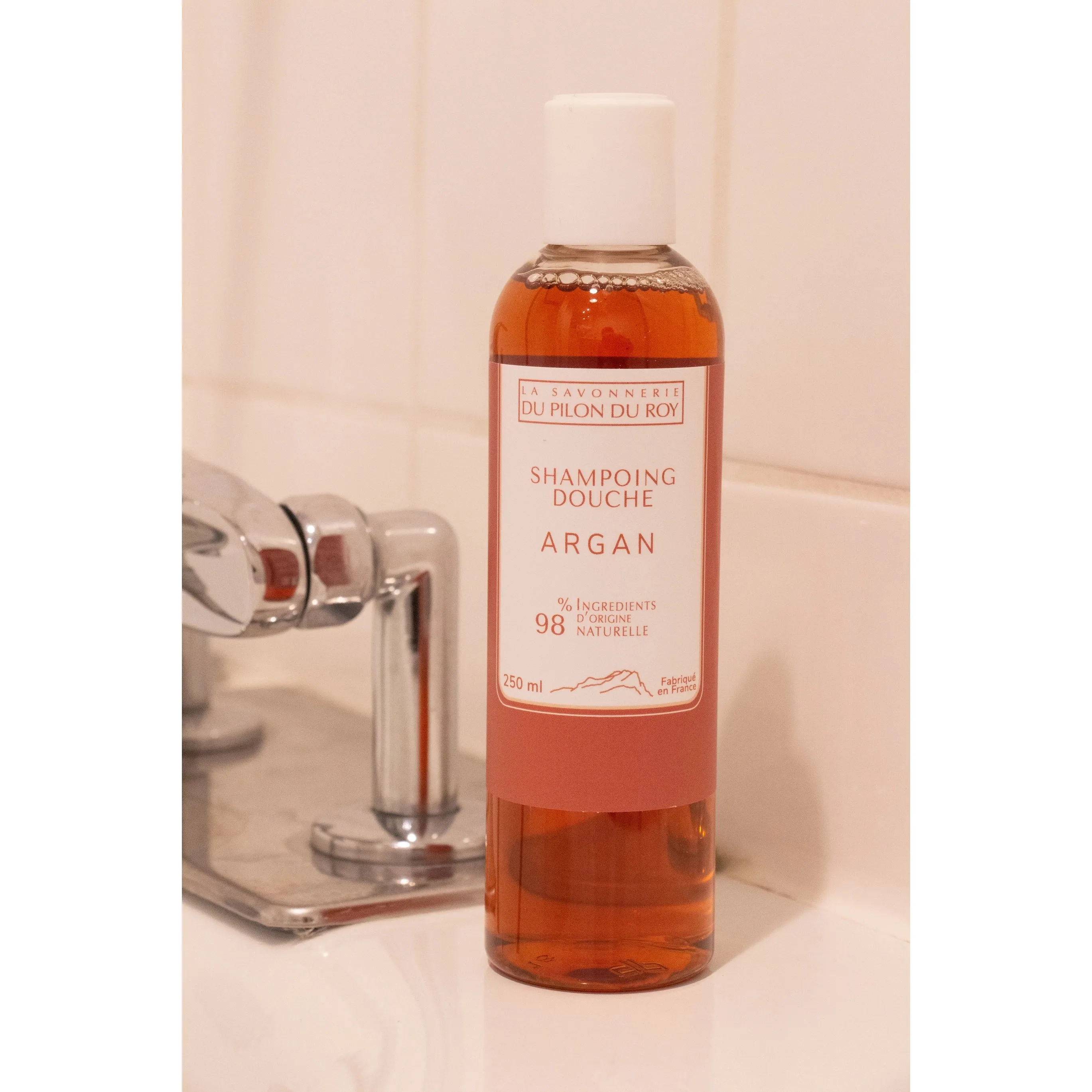 2-in-1 Organic Argan Oil Shampoo & Body Wash 250ml