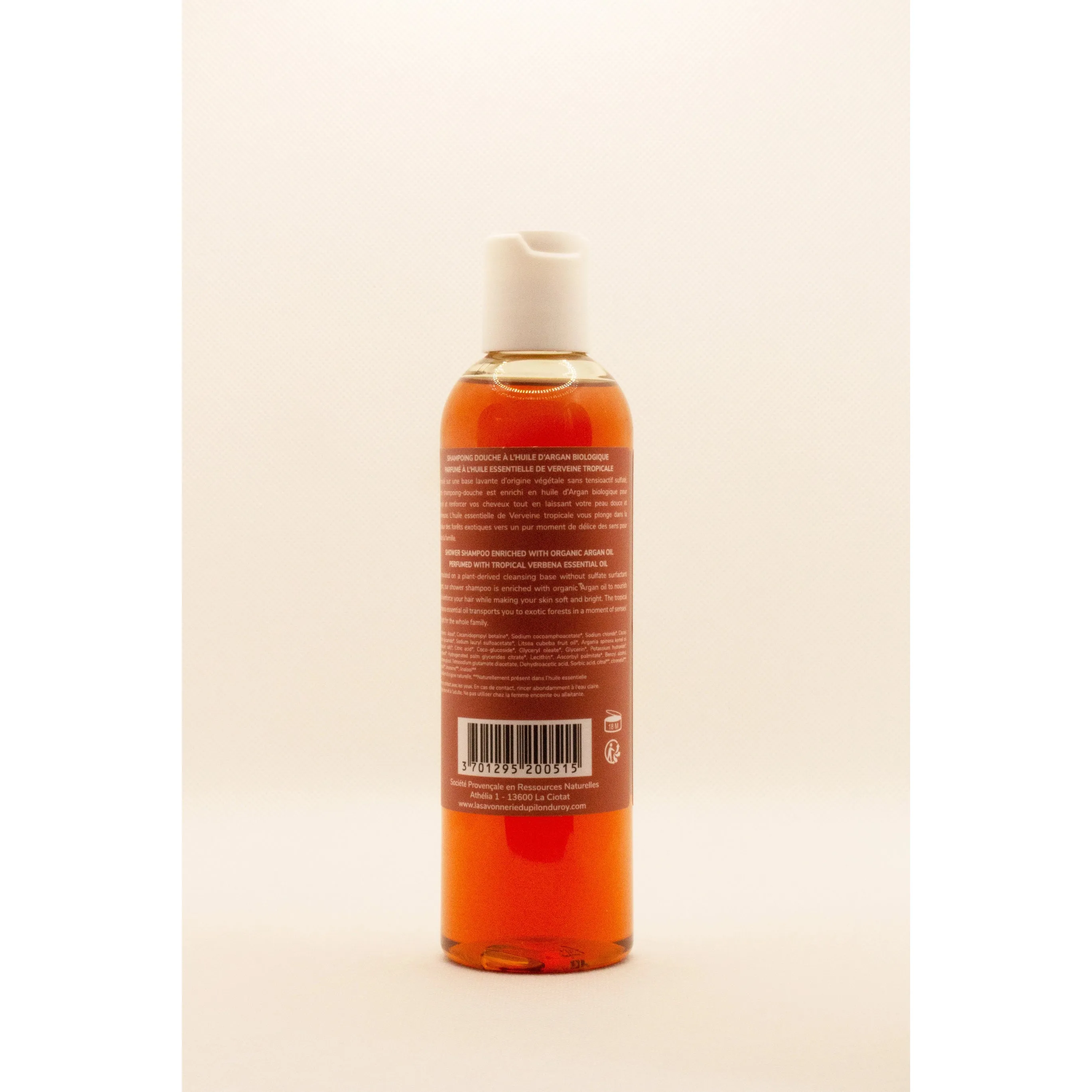 2-in-1 Organic Argan Oil Shampoo & Body Wash 250ml