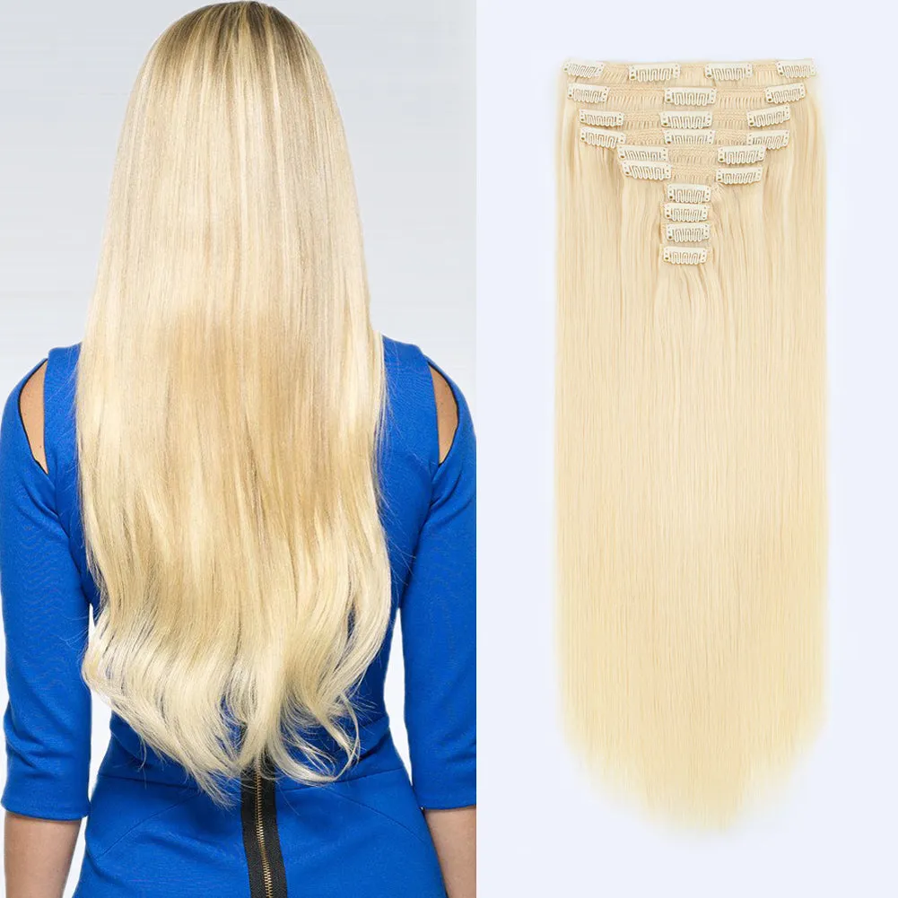20 Inch Hair Extensions | Full Head Clip In Hair Extensions