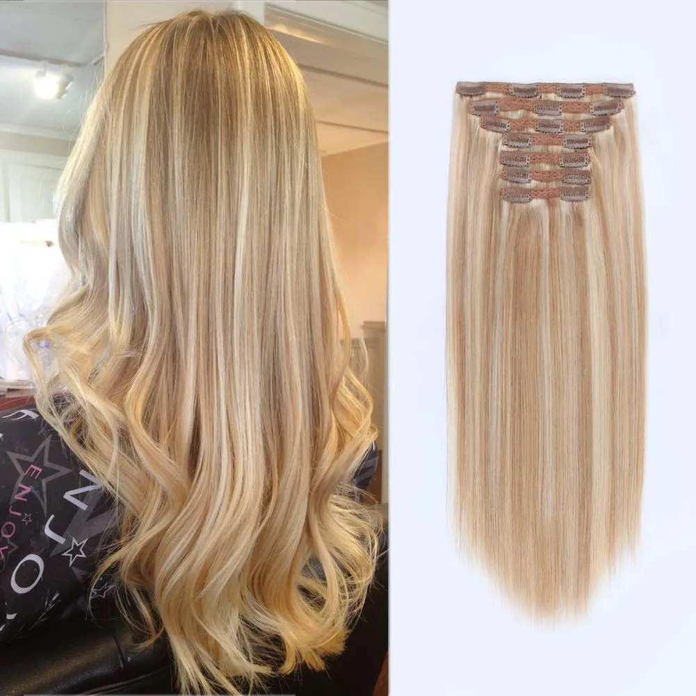 20 Inch Hair Extensions | Full Head Clip In Hair Extensions