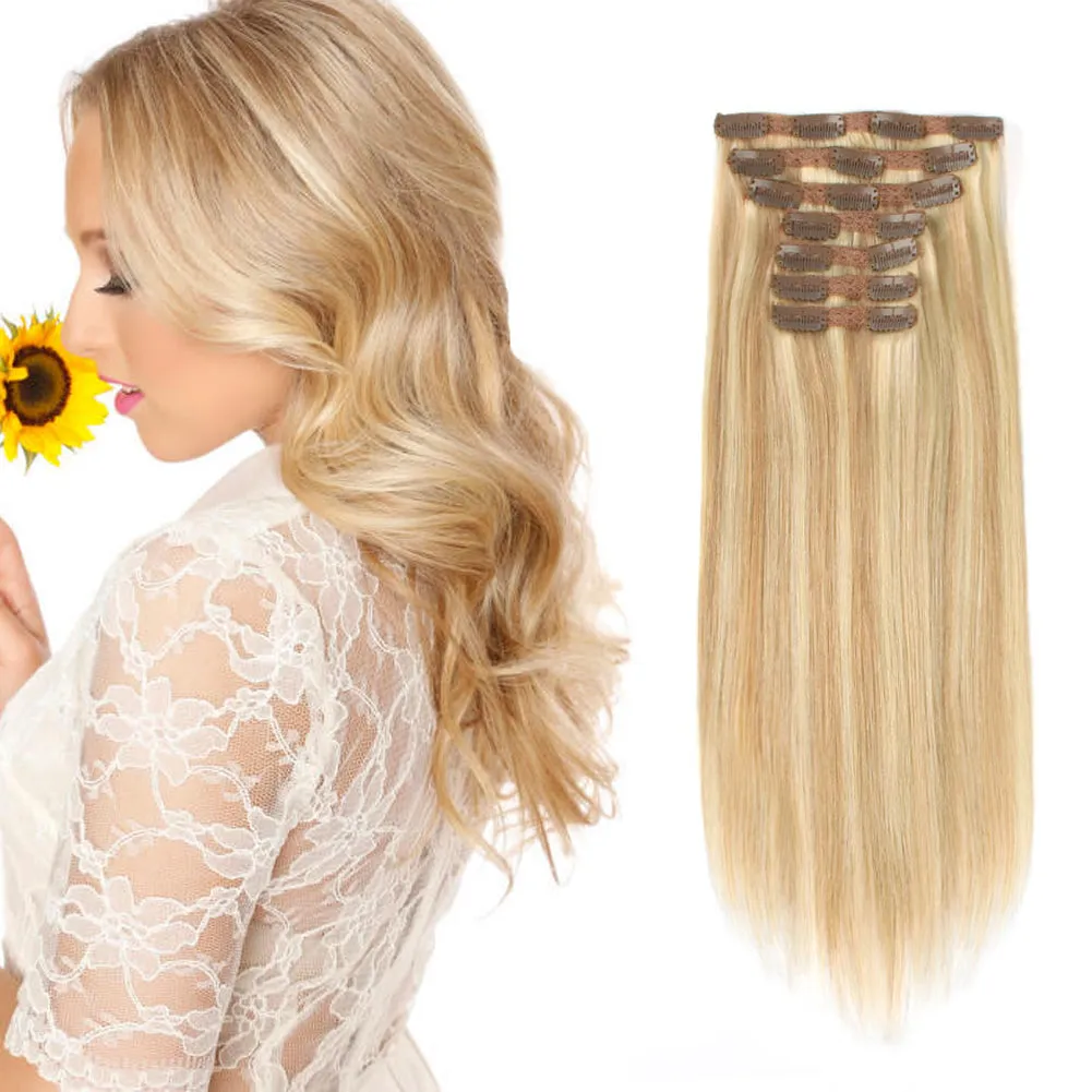 20 Inch Hair Extensions | Full Head Clip In Hair Extensions