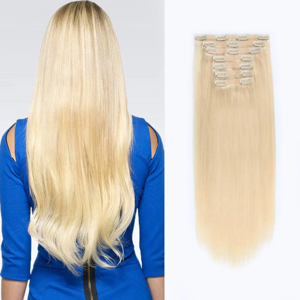 20 Inch Hair Extensions | Full Head Clip In Hair Extensions