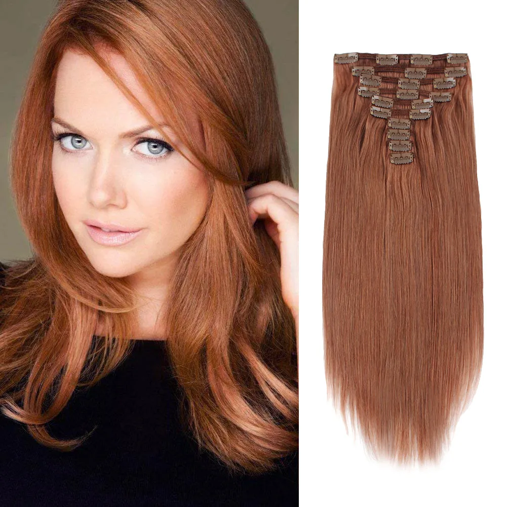 20 Inch Hair Extensions | Full Head Clip In Hair Extensions