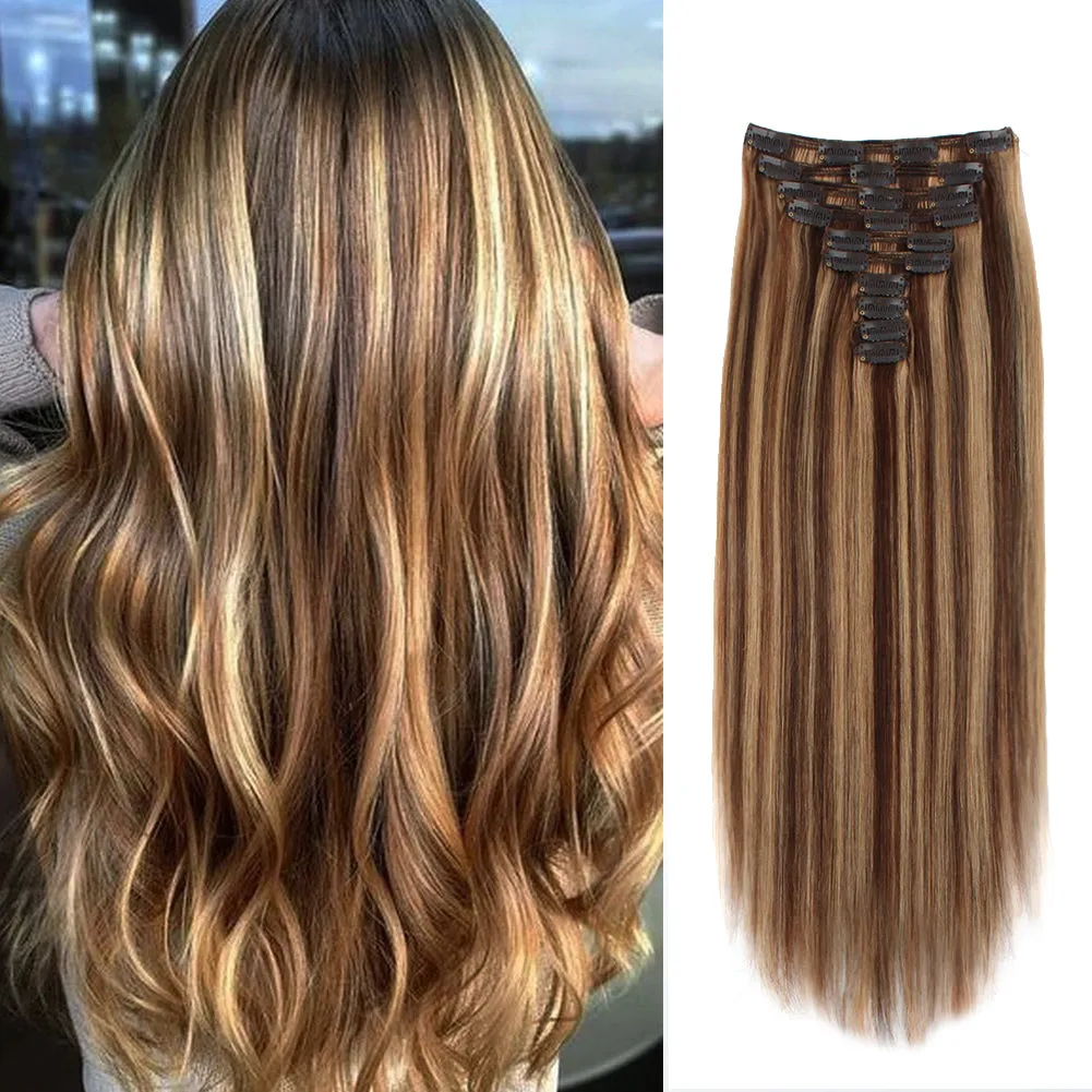 20 Inch Hair Extensions | Full Head Clip In Hair Extensions
