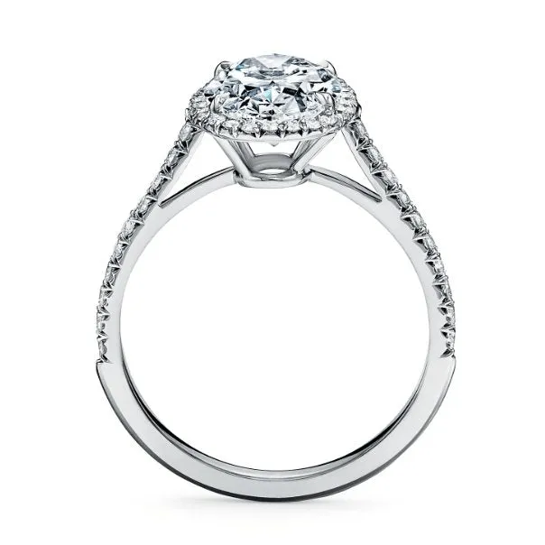 2.0ct Oval-cut Diamond Four Prong Engagement Ring