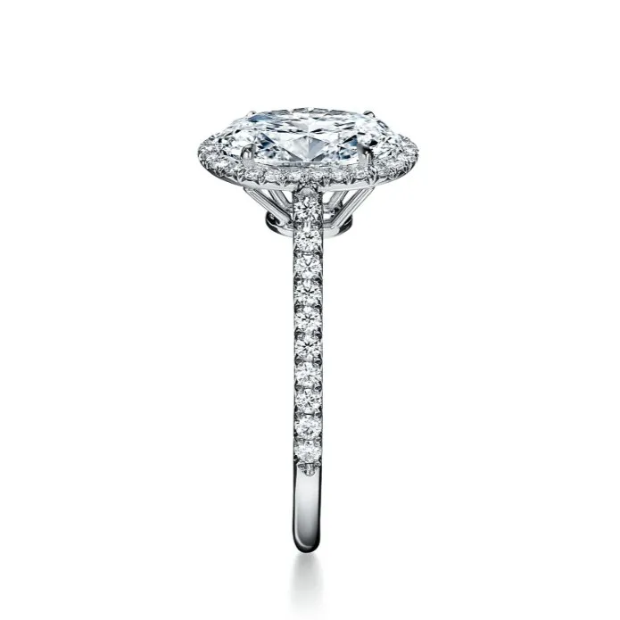 2.0ct Oval-cut Diamond Four Prong Engagement Ring