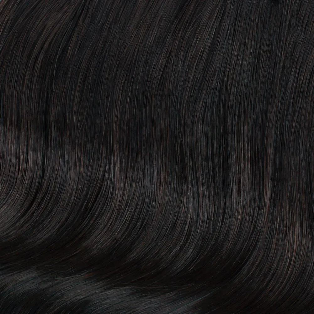 220g Off Black 1B# Clip In Hair Extensions 22"
