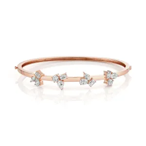 2.40ctw Diamond Montage Cluster Bracelet
