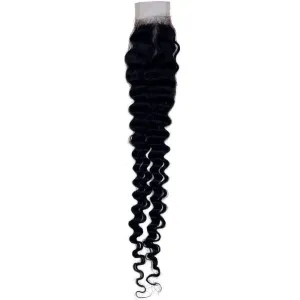 2x6 closure HD Brazilian Deep Wave