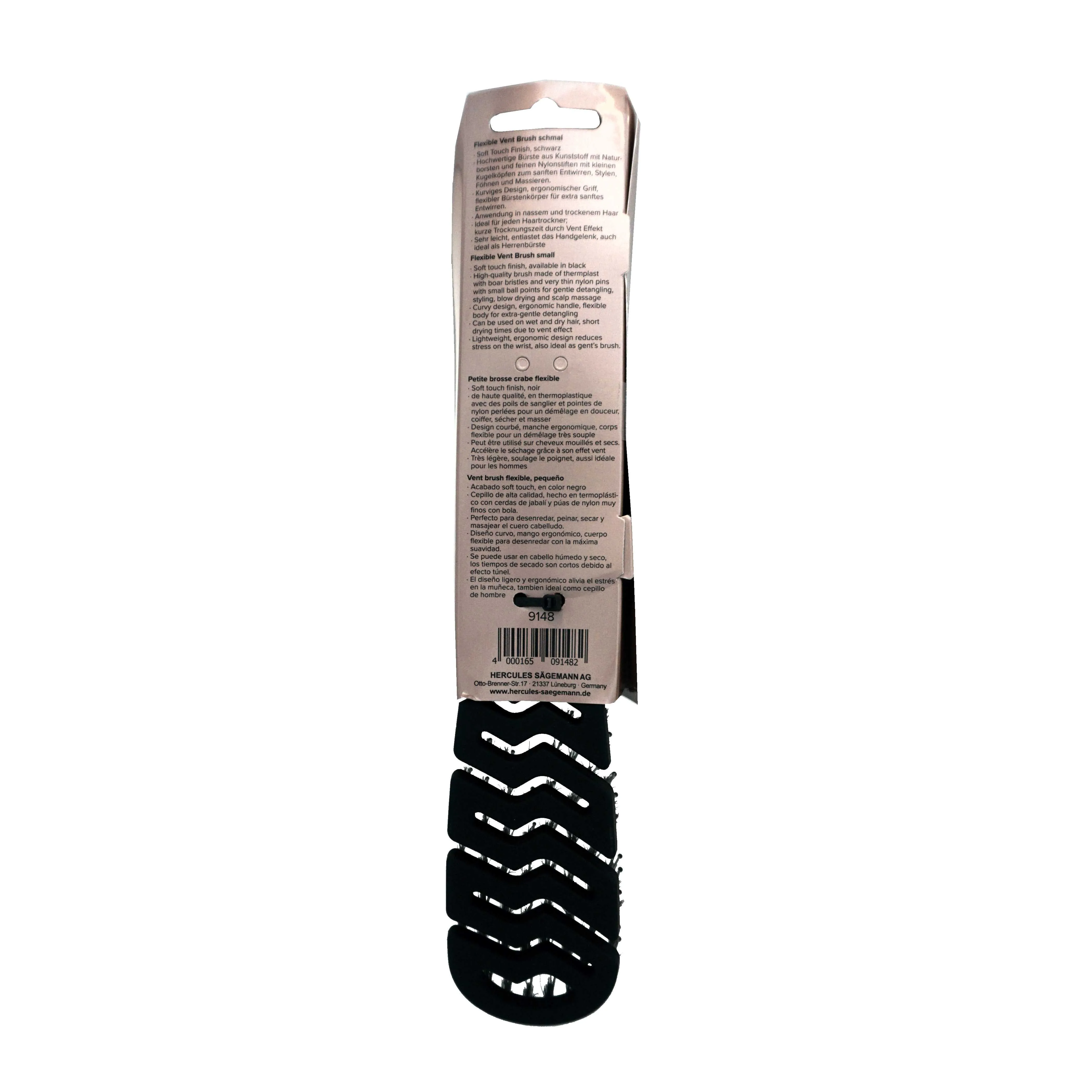 8.5in Flexy Shape Medium Vented Brush, Hercules Sagemann 9148