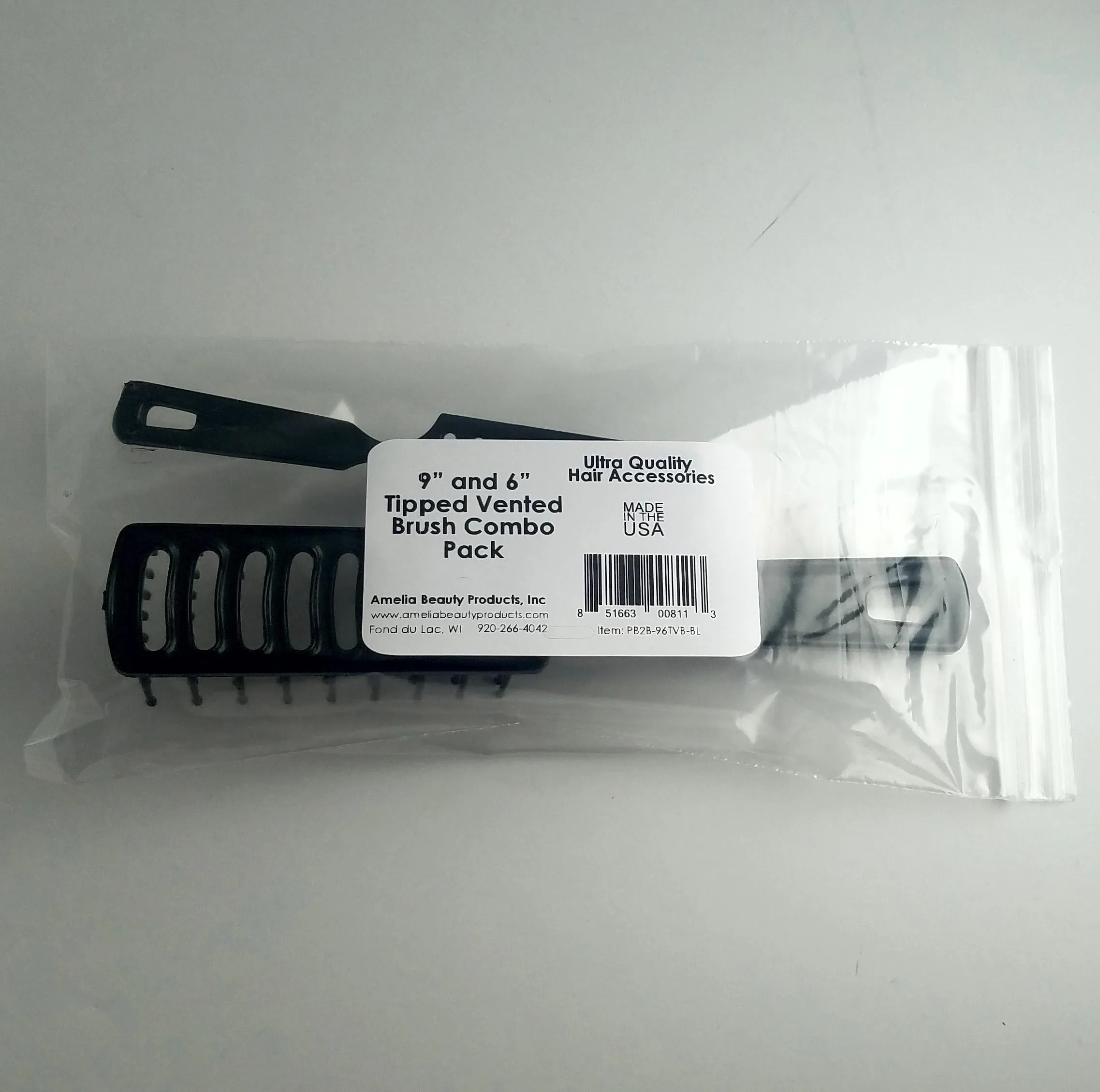 9in and 6in Tipped Vented Brush Combo Pack