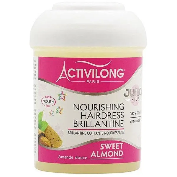 Activlong Junior Kids Nourishing Hairdress Brillantine Sweet Almond 125ml