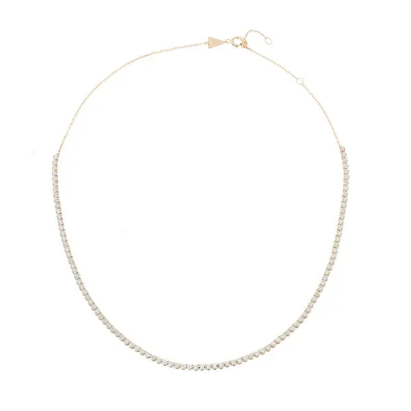 ADINA REYTER ROUND DIAMOND HALF RIVIERA NECKLACE