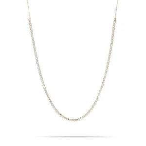 ADINA REYTER ROUND DIAMOND HALF RIVIERA NECKLACE