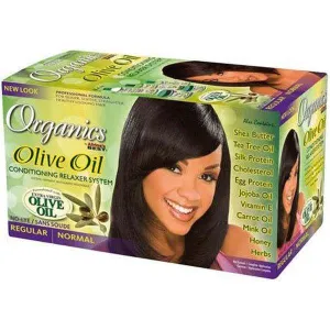 Africa's Best Organic Olive Oil Conditioning Relaxer System Regular